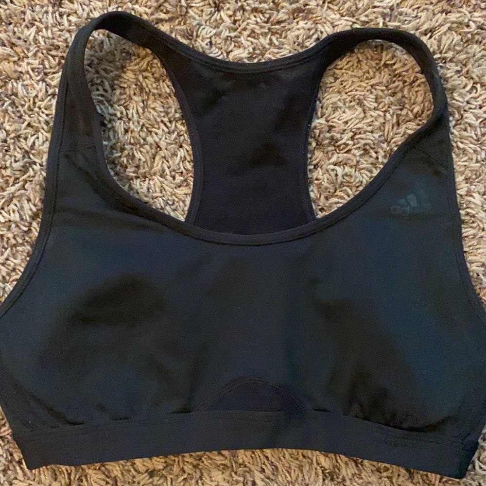 Black Adidas Sports bra, Size S, great quality
